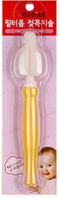 하이비 필터폼 젖꼭지솔 옐로우, 1개