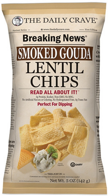 데일리크레이브 스모크 고다 렌틸칩 스낵, 1개, 142g