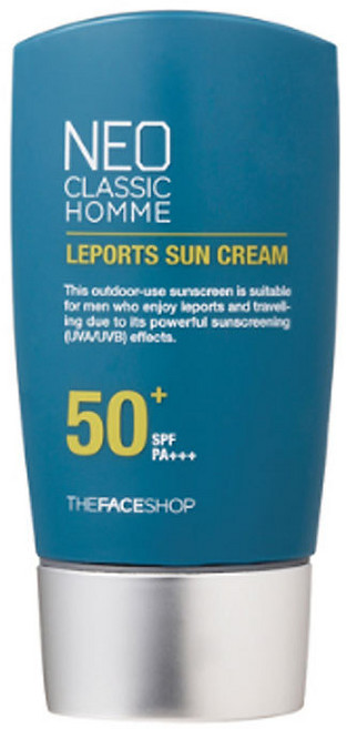 더페이스샵 네오클래식옴므 레포츠 선크림 SPF50+ PA+++, 45ml, 1개