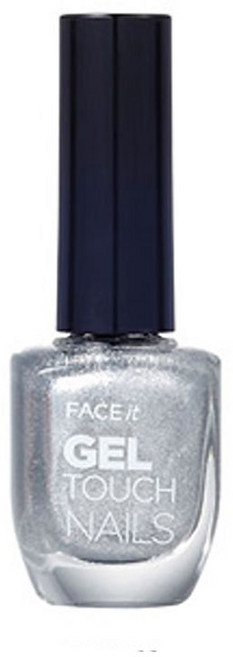 더페이스샵 페이스 잇 젤터치 네일즈, SL211 크리스탈실버, 1개, 10ml