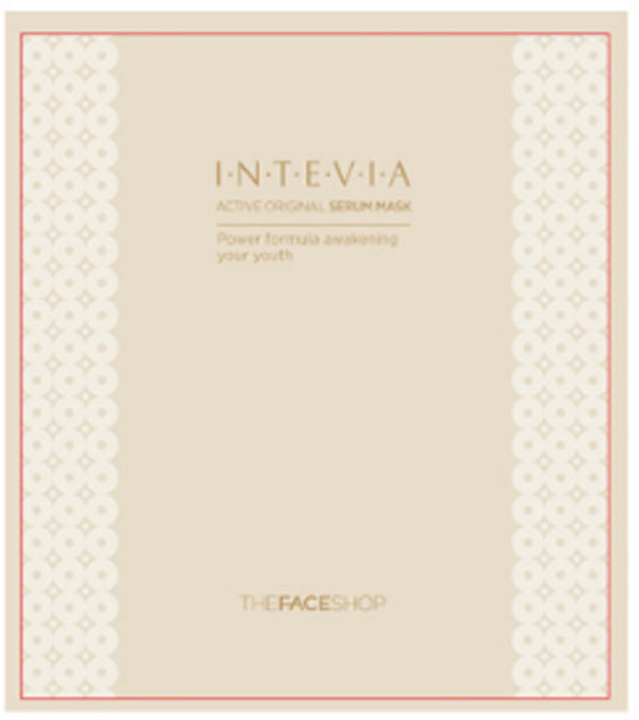 더페이스샵 인테비아 액티브 오리지널 세럼 마스크, 1개, 1개