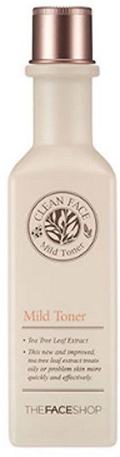 더페이스샵 클린페이스 마일드 토너, 130ml, 1개