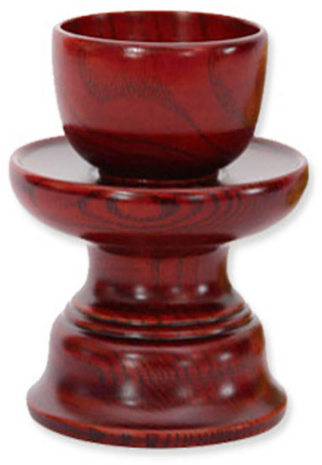 즐거운집 남원 물푸레 술잔세트, 1세트, 술잔+잔대, 1세트