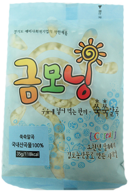 마미스트 금모닝 쑥쑥 알곡, 35g, 7개