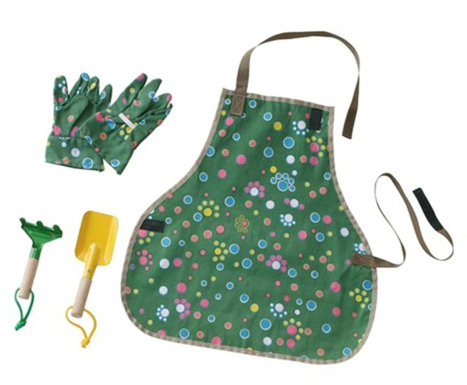 GADIS 키즈가드닝세트 그린, 1세트, 1개