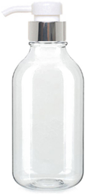 ARB520 금속 디스펜서 공병 520ml, 투명 + 실버, 1개