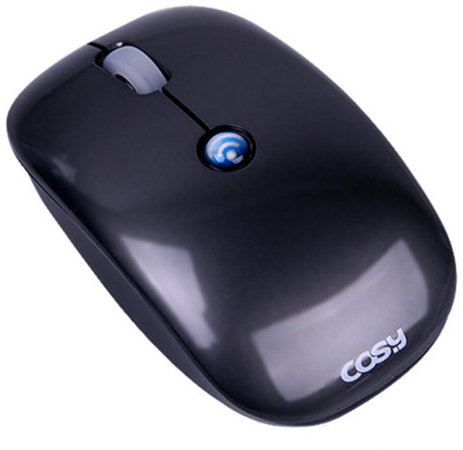 COSY 비틀 무선나노 마우스 2.4G, 그레이