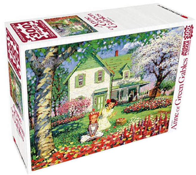 학산문화사 빨강머리앤 꽃나들이 직소퍼즐, 300피스, 혼합색상, 1개