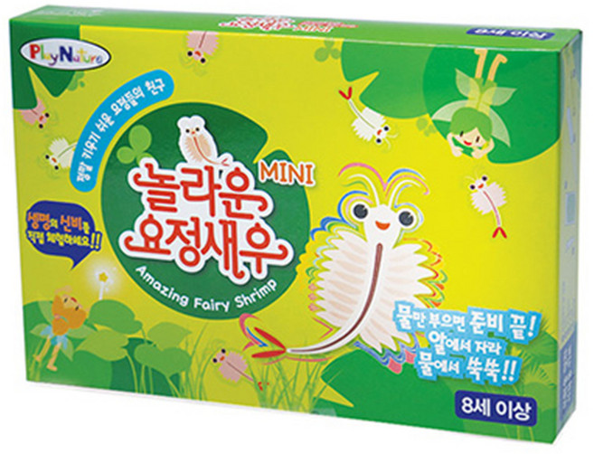 플레이네이쳐 놀라운 요정새우 키우기 미니팩, 혼합색상, 1개