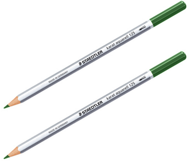스테들러 카렛 아쿠아 수채연필, 2개입, 125-55