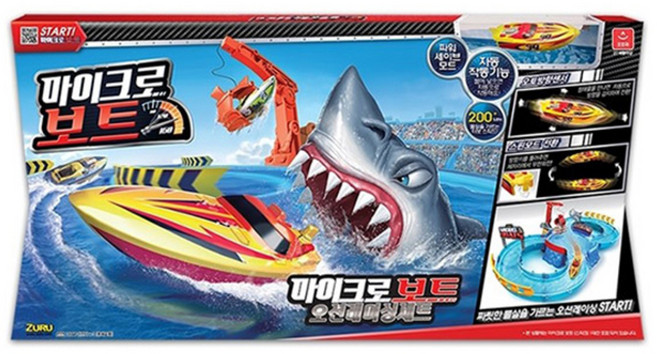 오로라월드 마이크로보트 오션레이싱세트, 1세트, 1개