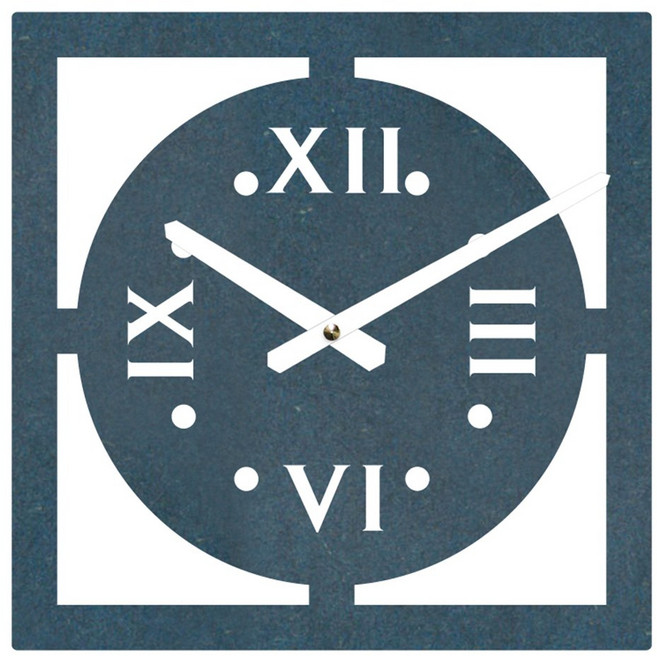 브론즈하우스 MDC-097 벽시계 저소음, 블루