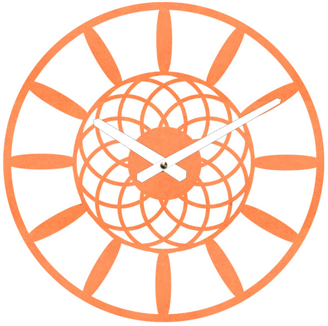 브론즈하우스 MDC-076 벽시계 저소음, 오렌지