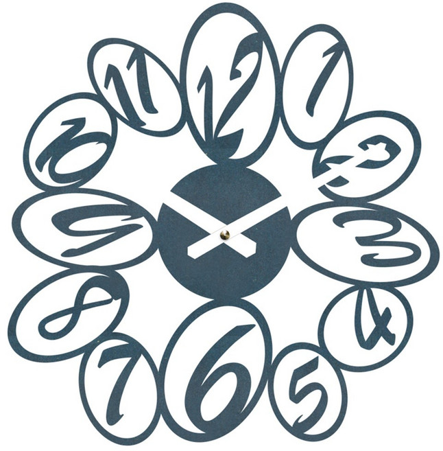 브론즈하우스 MDC-050 벽시계 저소음, 블루