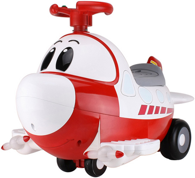 뭉게공항 전동 승용 비행기 윙키 완구, 레드, 1개