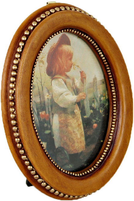 키다리 비드 액자 3x5, 혼합색상, 1개