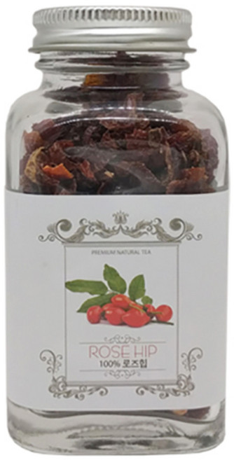 허브플러스 로즈힙 병 허브차, 45g, 1개, 1개입