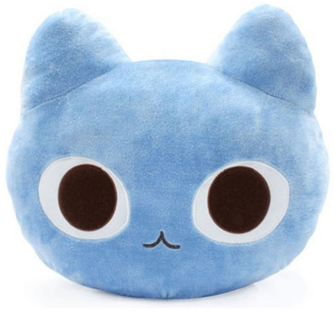 애니나라 헬로캣 얼굴쿠션, 소라(블루)