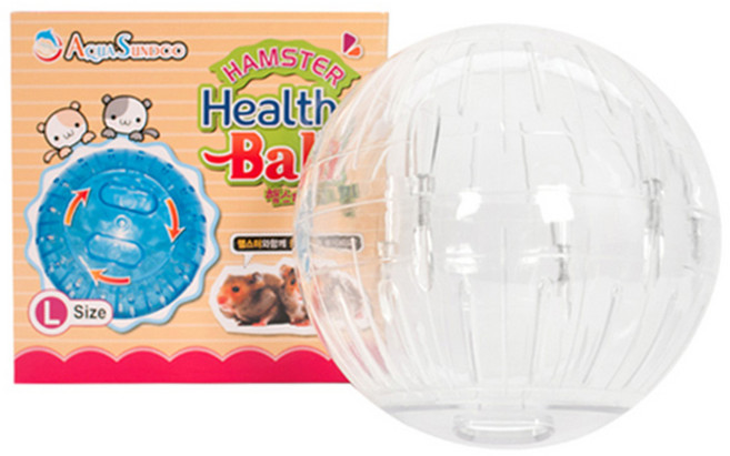 아쿠아선두 햄스터 헬스볼 L, 1개