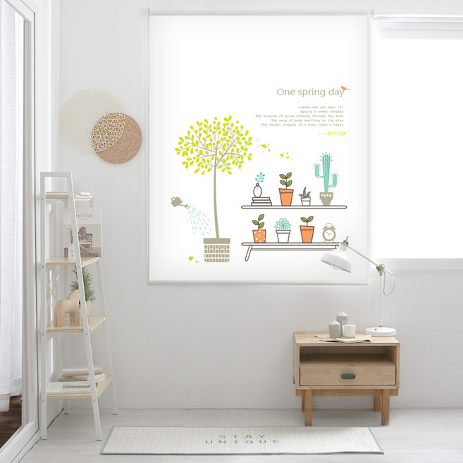 끌래망스 4월 이야기 롤스크린 암막