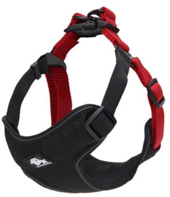 트루러브 하네스 TLH5951 블랙 + 레드, M, 1개