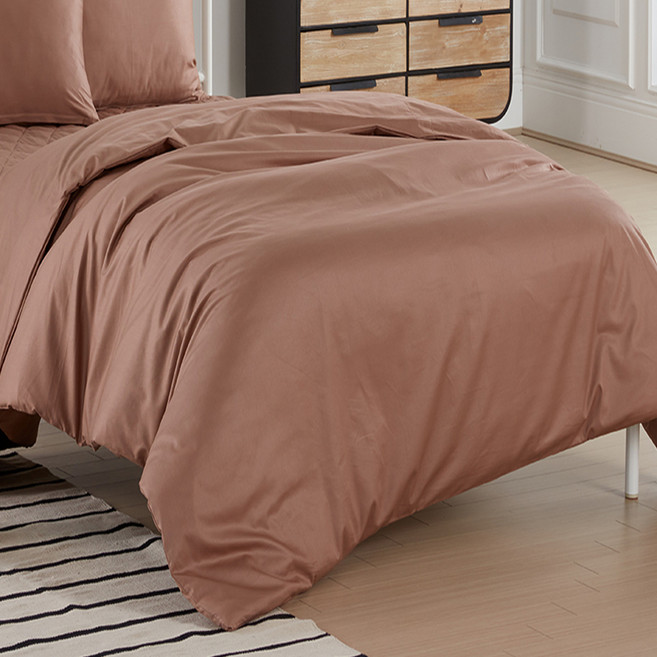 보드래 순면 이불커버, 캐러멜