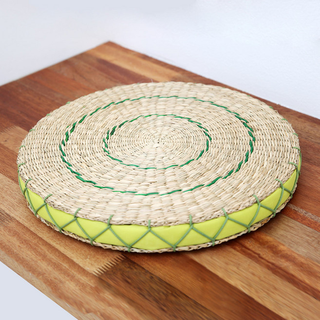 홈앤하우스 컬러 포인트 원형방석