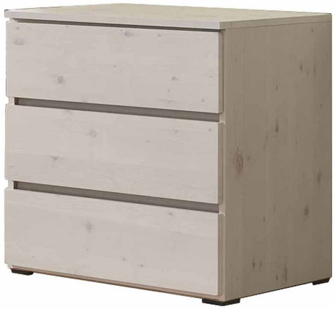 이정가구 카라 3단 서랍장, 워시, 3개