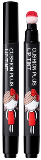 씨앤트리 쿠션 플러스 립틴트, 시크릿레드, 1개, 4.1g