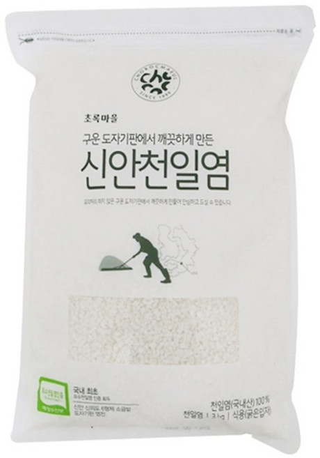 초록마을 신안 천일염, 3kg, 1개
