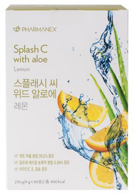 뉴스킨파마넥스 스플래시 씨 위드 알로에 레몬 비타민, 1개, 270g