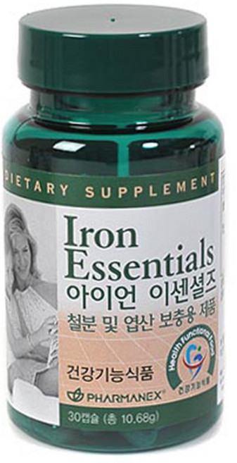 뉴스킨파마넥스 아이언 이센셜즈, 1개, 30정