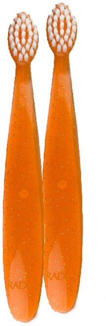 래디어스 토츠 유아 칫솔, 오렌지, 1개입, 2개