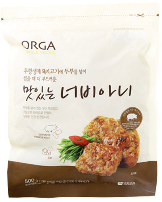 올가홀푸드 너비아니, 1개, 500g