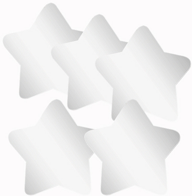 쿠 벽에 붙이는 별 아크릴 미러 5개