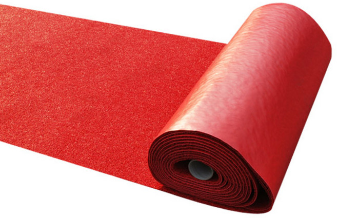 굳센글로벌 미끄럼방지 코일매트 A타입 적색 120 x 200 cm, 레드, 1개