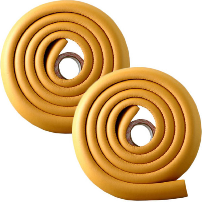 코코맘 고급형 모서리보호대, 황갈색, 2개