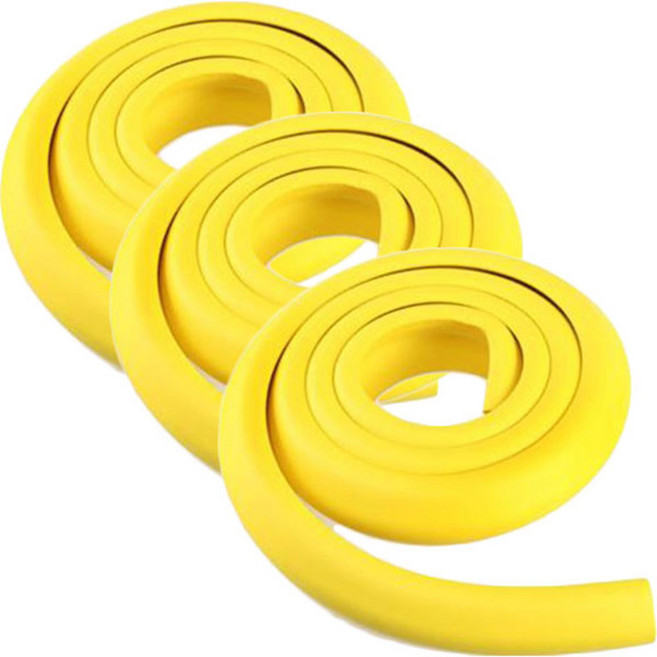 코코맘 일반형 모서리보호대 2m, 노랑, 3개