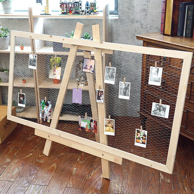 다니우드 원목 철망 사진걸이, 무도색