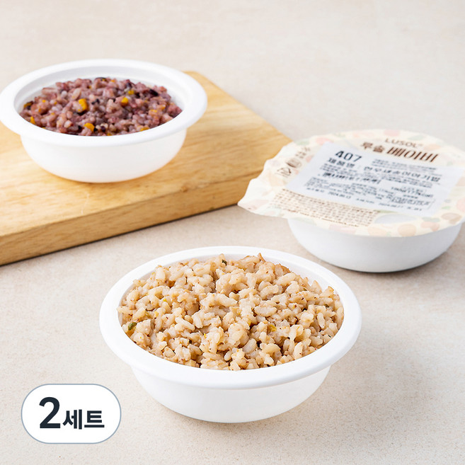 루솔 이유식 4단계 야채세트 (냉장), 540g, 2세트