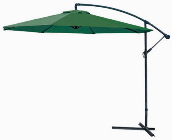 캠인노크 원형 파라솔 초대형, 그린