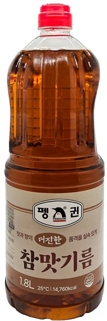 펭귄 참맛기름 89%, 1개, 1.8L