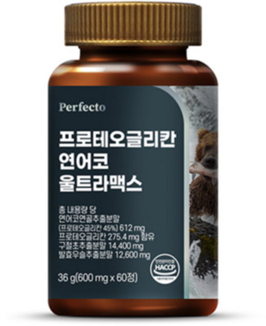 퍼펙토 프로테오글리칸 연어코 울트라맥스 36g, 1개, 60정
