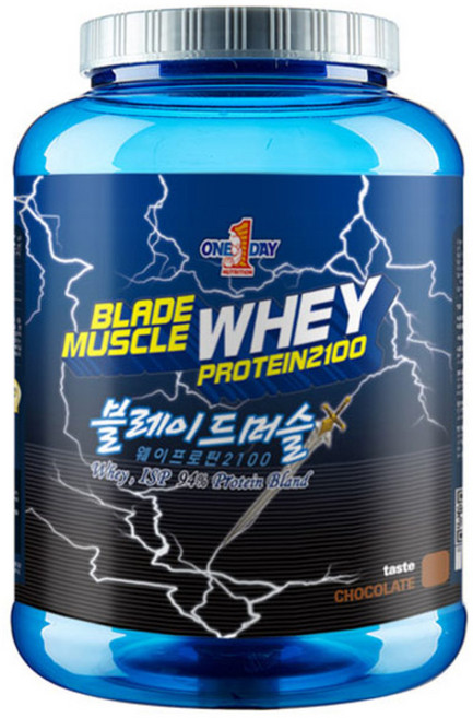 원데이뉴트리션 블레이드 머슬 웨이프로틴 2100, 64회분, 1개