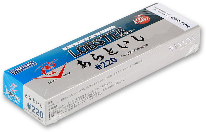 NANIWA 나니와 로보스터 뉴 스탠다드 숫돌 칼갈이 220, 1개