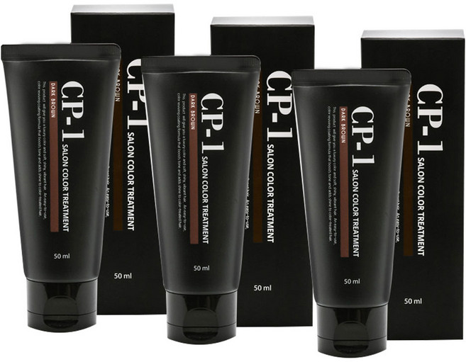 씨피원 컬러 트리트먼트 헤어매니큐어, 다크브라운, 3개