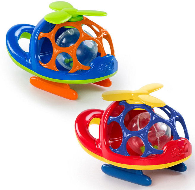 오볼 헬리콥터 딸랑이, 랜덤 발송, 1개