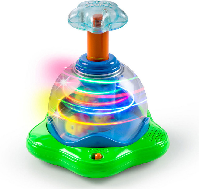 브라이트스타트 스피닝라이트 장난감, 혼합색상, 1개