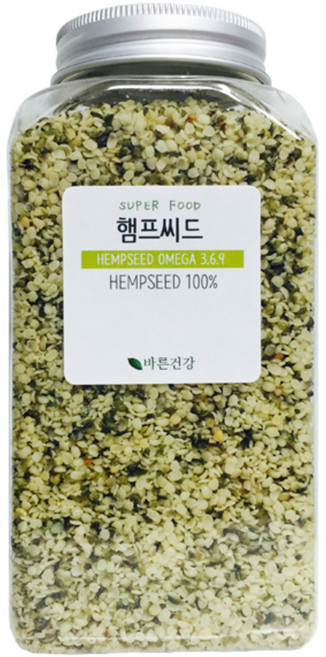바른건강 햄프씨드, 300g, 1개