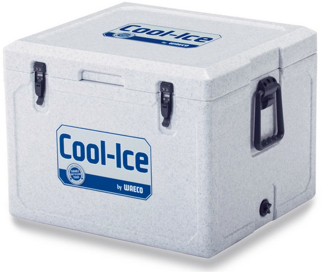 웨코 캠핑용 쿨아이스 아이스박스 WCI-55, 화이트 그레이, 55L